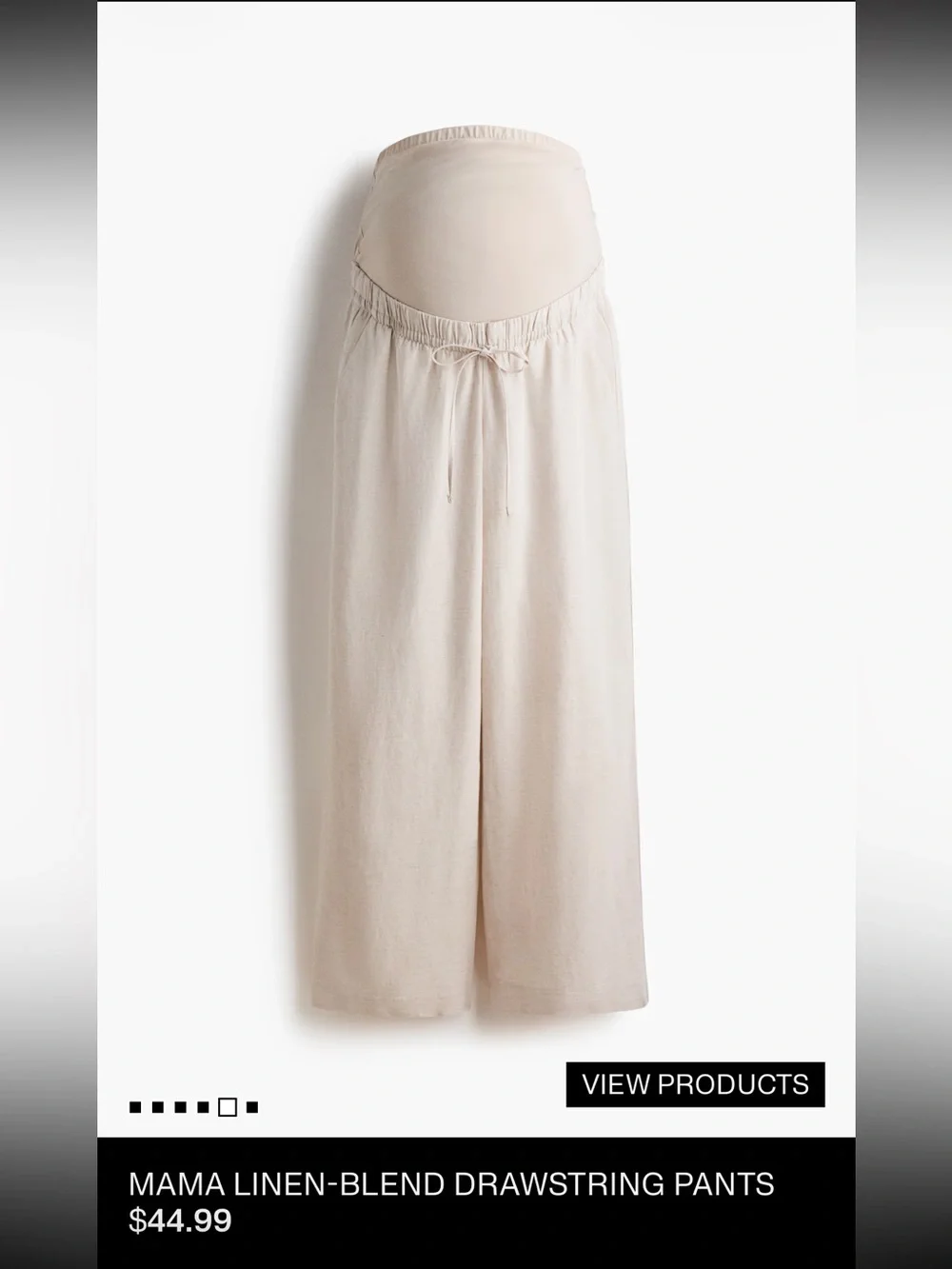 H&M lightweight linen